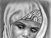 niña de áfrica