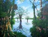 laguna grande del cuyabeno