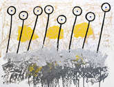 fioritura con balle di fieno (blooming with hay bales)