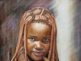 niña de raza negra