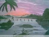 atardecer