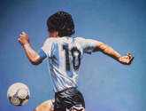 oleo de diego maradona