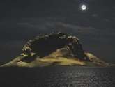 la isla del volcan durmiente