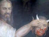 the devil's death;the most famous painting in the world