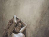 desnudo en sepia