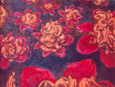 las flores rojas