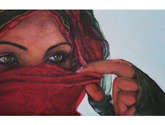 mirada roja