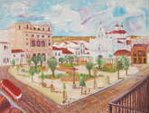 plaza del cristo. años 40-50