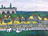 estanque del monasterio de san lorenzo de el escorial