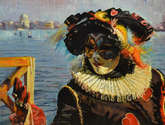 la mascara con sombrero