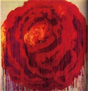 Cy Twombly, Untitled, Lexington, 2008, dryprint on cardboard, 43,1 x 27,9 cm, courtesy : Schirmer/Mosel Verlag - Fondazione Nicola del Roscio