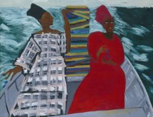 Lubaina Himid  Between the Two My Heart is Balanced 1991  © Lubaina Himid 