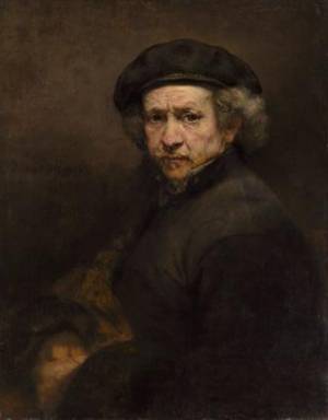 1.	Self-portrait, 1659. Rembrandt van Rijn (Dutch, 1606–1669). Oil on canvas; 84.5 x 66 cm. National Gallery of Art, Washington, Andrew W. Mellon Collection 1937.1.72. Image courtesy National Gallery of Art, Washington