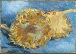 Sunflowers, 1887. Vincent Willem van Gogh, Dutch, 1853 ‑ 1890. Oil on canvas, 17 x 24 inches (43.2 x 61 cm), Framed: 26 1/4 x 33 1/2 x 2 1/2 inches (66.7 x 85.1 x 6.4 cm). The Metropolitan Museum of Art, Rogers Fund 