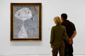 Miró hombre con pipa. Museo Nacional Centro de Arte Reina Sofía.
