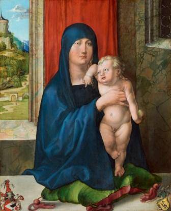 Albrecht Dürer, Haller Madonna, um 1498 Washington, National Gallery of Art, Kress Collection, Nr. 1952.2.16.a