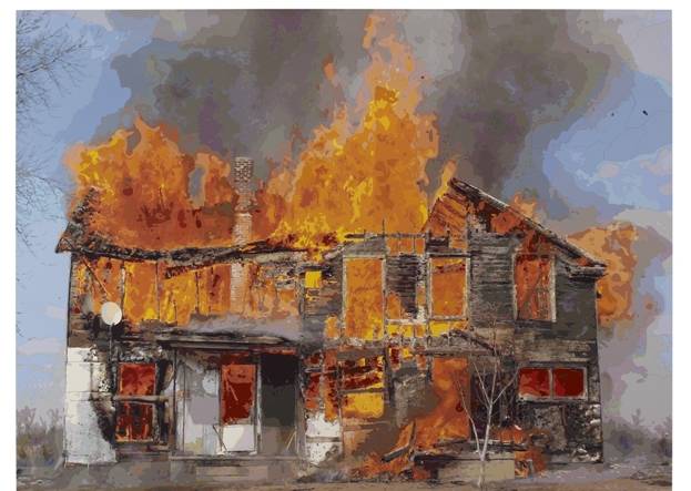 Ramazan Baytakoglu, Fire (2010). 224 x 300 cm. Serigraphy ink on plexiglass panel. Dr. Nejat F. Eczacıbası Foundation Collection / Long Term Loan.