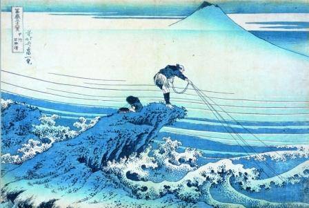 Hokusai. Kajikazawa in Kai province. c. 1831 © Sumida City