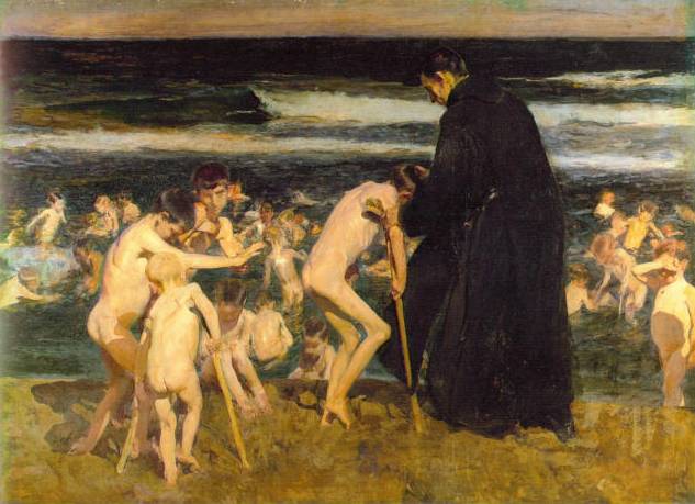 ¡Triste herencia!, por Joaquín Sorolla, 1899 ¡Triste herencia!, por Joaquín Sorolla, 1899