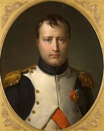 Baron François GÉRARD French 1770–1837 Half-length portrait of Napoleon I c.1805 oil on canvas 68.5 x 55.5 cm Napoleonmuseum Thurgau, Schloss und Park Arenenberg, Salenstein Acquisition, 1971