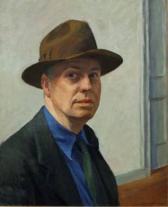 Edward Hopper. Autorretrato 1925-11930 Whitney Museum of American Art. New York. Josephin N. Hopper. Bequest 
