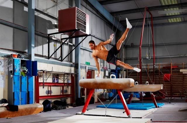 LOUIS SMITH by Finlay MacKay, 10 March 2011, Huntingdon Gymnastics Club, Huntingdon © Finlay MacKay - National Portrait Gallery/BT Road to 2012 Project