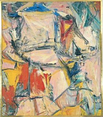 Willem de Kooning (American, born the Netherlands. 1904-1997) Interchanged 1955 Oil on canvas 79 x 69