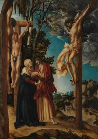 Concealed/Revealed. Investigating Altdorfer, Cranach and Dürer  Lucas Cranach the Elder | Crucifixion, 1503  © Bayerische Staatsgemäldesammlungen Munich, Alte Pinakothek