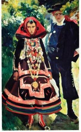 Joaquín Sorolla Couple from Salamanca, 1912 Cortesía del Museo Sorolla, Madrid