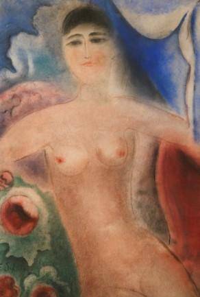 Nu féminin, (vers 1928) Aquarelle sur papier, 100 x 68 cm Signature en bas à gauche : F. Schirren Collection privée ©Sabam Belgium 2011 Kim Rothuys - Berger & Montag Studio