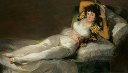 La maja vestida Francisco de Goya y Lucientes Óleo sobre lienzo, 95 x 190 cm. 1800 – 1807 Madrid, Museo Nacional del Prado